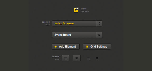 CSS Grid UI Set